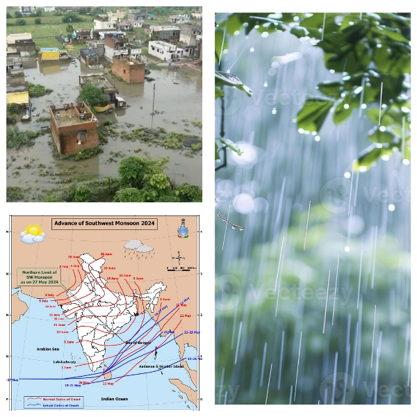 अतिवृष्टी, पुर व हवामान बिघाड