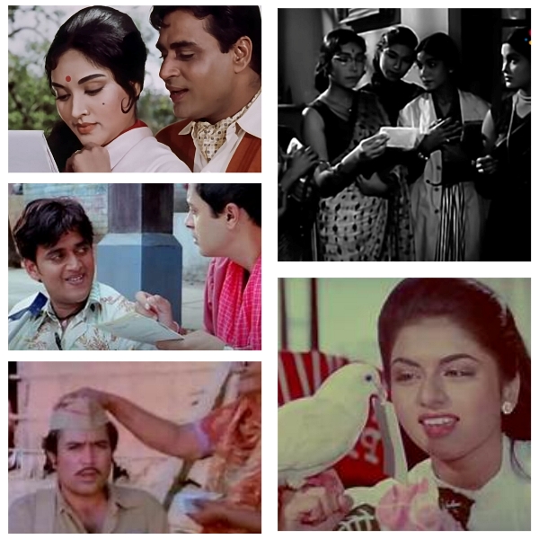 हिंदी चित्रपटांतील चिठ्ठी आणि पोस्टमन