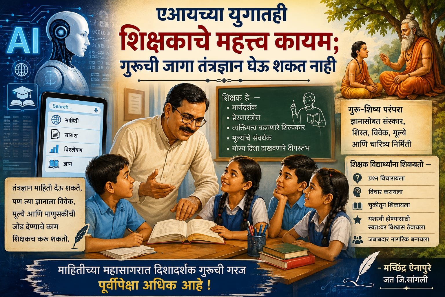 शिक्षक दिन 5 सप्टेंबर