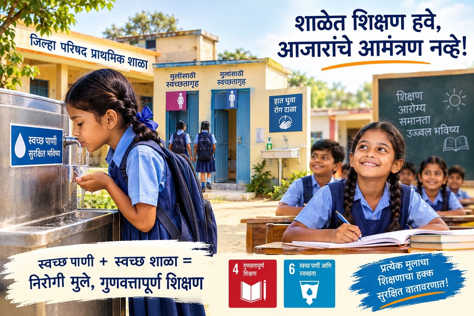 शाळांमध्ये 1.2 कोटी मुलांना