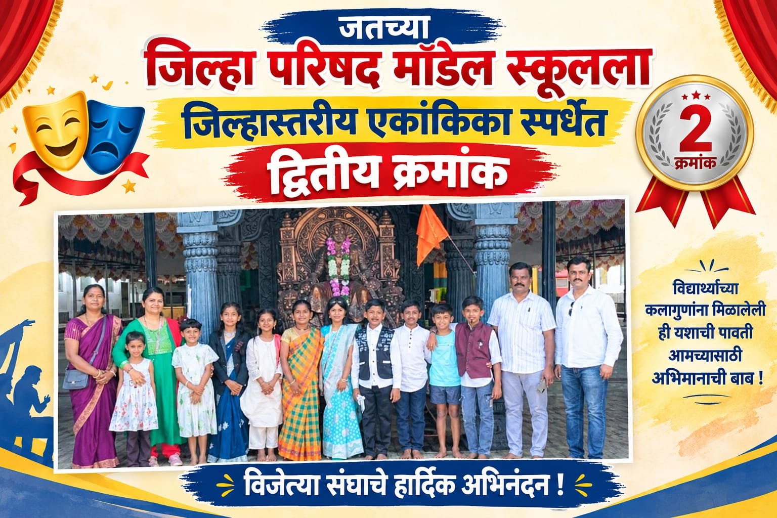 जतच्या जिल्हा परिषद मॉडेल स्कूलने