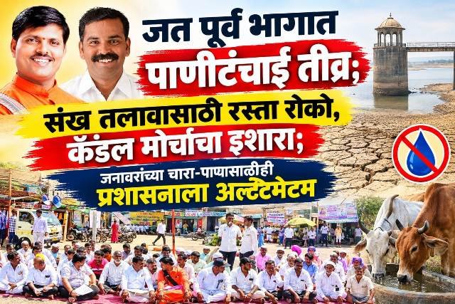 जत पूर्व भागात पाणीटंचाई तीव्र