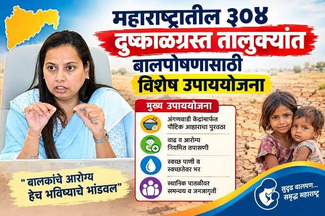 राज्यातील 304 दुष्काळग्रस्त तालुक्यांत